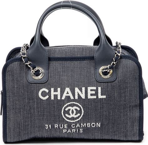 chanel deauville bowling bag 2022|chanel deauville On Sale .